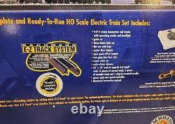 Ensemble de train HO Bachman Overland Limited 00614 avec locomotive à vapeur 4-8-4 et rail EZ