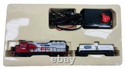 Ensemble de train HO Scale Bachmann Thunderbolt E-Z Track Pathmark #1998 Express SANS BOÎTE