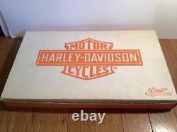 Ensemble de train HO Scale Vintage Tyco Athearn HARLEY-DAVIDSON neuf dans sa boîte