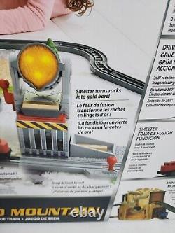 Ensemble de train Imaginariam Power Rails Gold Mountain Power Rails RC NIB Toys-R-Us