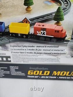 Ensemble de train Imaginariam Power Rails Gold Mountain Power Rails RC NIB Toys-R-Us