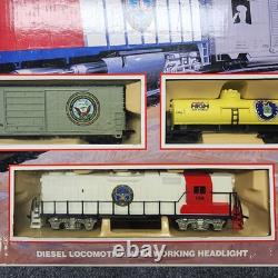 Ensemble de train Life Like des forces armées Express scellé limité #21445