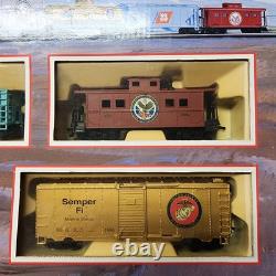 Ensemble de train Life Like des forces armées Express scellé limité #21445