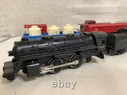 Ensemble de train Lionel 027 vintage des années 1950 en bon état, trouvé dans un estate.