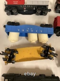 Ensemble de train Lionel 027 vintage des années 1950 en bon état, trouvé dans un estate.