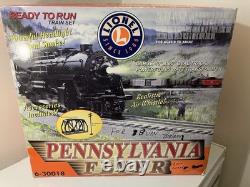 Ensemble de train Lionel Pennsylvania Flyer O Gauge avec Fast Track Neuf dans la boîte