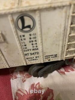 Ensemble de train Lionel Type ZW avec contrôleur, plus tout le rail, la locomotive et les voitures des années 1950.