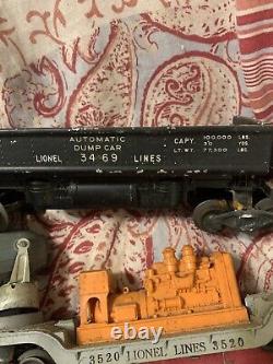 Ensemble de train Lionel Type ZW avec contrôleur, plus tout le rail, la locomotive et les voitures des années 1950.