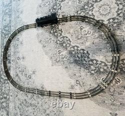 Ensemble de train Lionel vintage avec moteur, rails, transformateur et transformateur Trainmaster