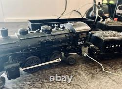 Ensemble de train Lionel vintage avec moteur, rails, transformateur et transformateur Trainmaster