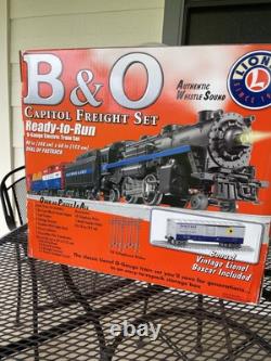 Ensemble de train O Gauge Lionel avec beaucoup de rails supplémentaires