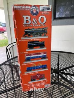 Ensemble de train O Gauge Lionel avec beaucoup de rails supplémentaires