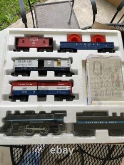 Ensemble de train O Gauge Lionel avec beaucoup de rails supplémentaires