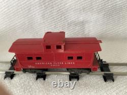 Ensemble de train S Gauge American Flyer 1958 avec rails et transformateurs