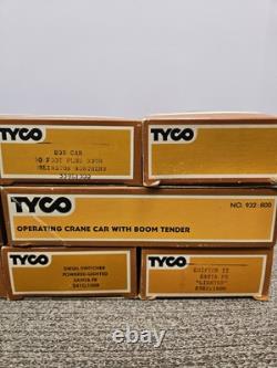 Ensemble de train Tyco vintage de 1972 (ensemble de fret avec action de changement) en excellent état