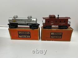 Ensemble de train Vtg Lionel 1955 Outfit 1533WS 5033 Moteur 6026W 6436 3562-25 Piste et Boîte