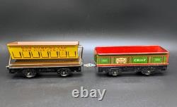 Ensemble de train Vtg. Marx Stream Line #4923 avec locomotive Marlines, rails, boîte d'origine