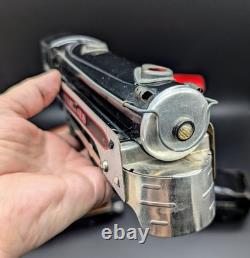 Ensemble de train Vtg. Marx Stream Line #4923 avec locomotive Marlines, rails, boîte d'origine