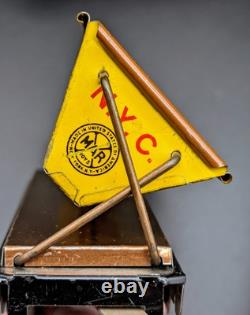 Ensemble de train Vtg. Marx Stream Line #4923 avec locomotive Marlines, rails, boîte d'origine