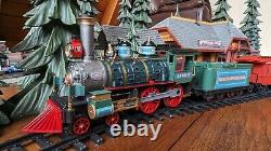 Ensemble de train à grande échelle Disneyland Railroad G, locomotive E. P. Ripley personnalisée Lilly Belle