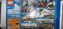 Ensemble de train à grande vitesse de passagers Lego City avec voie supplémentaire