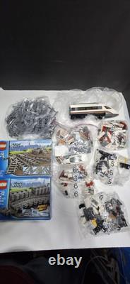 Ensemble de train à grande vitesse de passagers Lego City avec voie supplémentaire