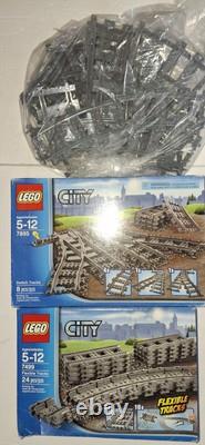 Ensemble de train à grande vitesse de passagers Lego City avec voie supplémentaire