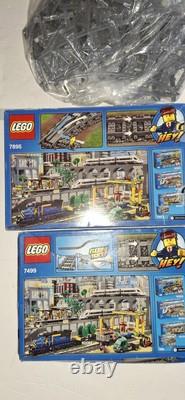 Ensemble de train à grande vitesse de passagers Lego City avec voie supplémentaire