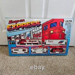Ensemble de train à l'échelle HO Snap-On Express de 1994, set 8903, piste circulaire de 36 pouces, neuf dans son emballage d'origine