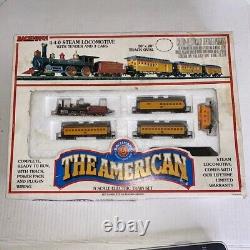 Ensemble de train américain N échelle Bachmann Vintage 4-4-0 #24405