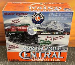 Ensemble de train de Noël Lionel North Pole Central # 6-30068