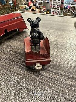 Ensemble de train de cirque Disney Mickey Mouse Lionel original de 1935
