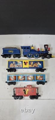 Ensemble de train de marchandises Disney O Gauge Lionel avec rail EZ Bachmann uniquement. TESTÉ