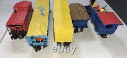 Ensemble de train de marchandises Disney O Gauge Lionel avec rail EZ Bachmann uniquement. TESTÉ