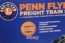 Ensemble de train de marchandises Lionel Penn Flyer O Gauge électrique 6-30126 Fastrack