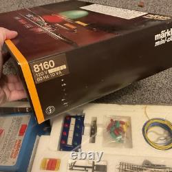 Ensemble de train de marchandises Vintage Marklin Mini Club échelle Z #8160 avec rails / transformateur