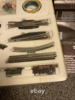 Ensemble de train de marchandises Vintage Marklin Mini Club échelle Z #8160 avec rails / transformateur