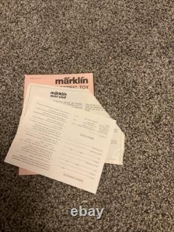 Ensemble de train de marchandises Vintage Marklin Mini Club échelle Z #8160 avec rails / transformateur