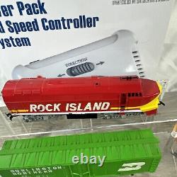 Ensemble de train de marchandises à l'échelle HO de TYCO avec alimentation Bachmann Power Pack & EZ Tracks fonctionne