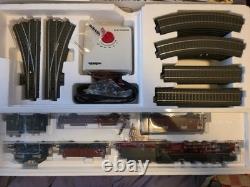 Ensemble de train de marchandises allemand Ho Scale Marklin 00625 avec locomotive et rails