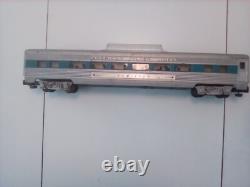 Ensemble de train de passagers American Flyer Comet bande bleue, 31 pièces de voie, 2 aiguillages