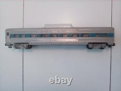 Ensemble de train de passagers American Flyer Comet bande bleue, 31 pièces de voie, 2 aiguillages