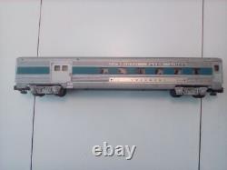 Ensemble de train de passagers American Flyer Comet bande bleue, 31 pièces de voie, 2 aiguillages