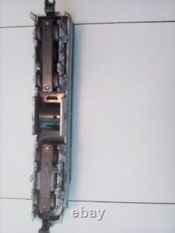 Ensemble de train de passagers American Flyer Comet bande bleue, 31 pièces de voie, 2 aiguillages