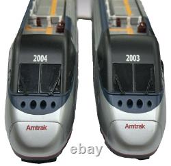 Ensemble de train de passagers Bachmann Amtrak Acela Express à l'échelle Ho avec livraison gratuite