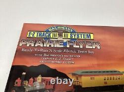 Ensemble de train électrique Bachmann Prairie Flyer EZ Track System 4-4-0 Loco Union neuf