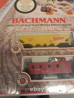 Ensemble de train électrique Bachmann Super Chief HO Scale scellé avec 36 rails de cercle E-Z Track