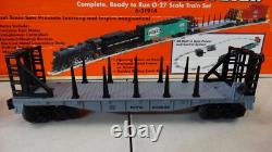 Ensemble de train électrique Lionel New York Central Flyer échelle O-27 + rails supplémentaires