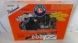 Ensemble de train électrique Lionel New York Central Flyer échelle O-27 + rails supplémentaires