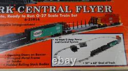 Ensemble de train électrique Lionel New York Central Flyer échelle O-27 + rails supplémentaires